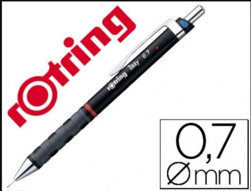 Lapiseira rotring tikky ii 07 preto ,  , LAPSROT003 , 3501170770511